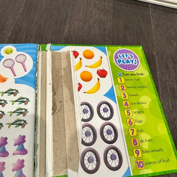 Disney Mickey & Friends 1-2-3 Ready Set Go Activity Reading Book Kids Toddlers - Picture 7 of 7